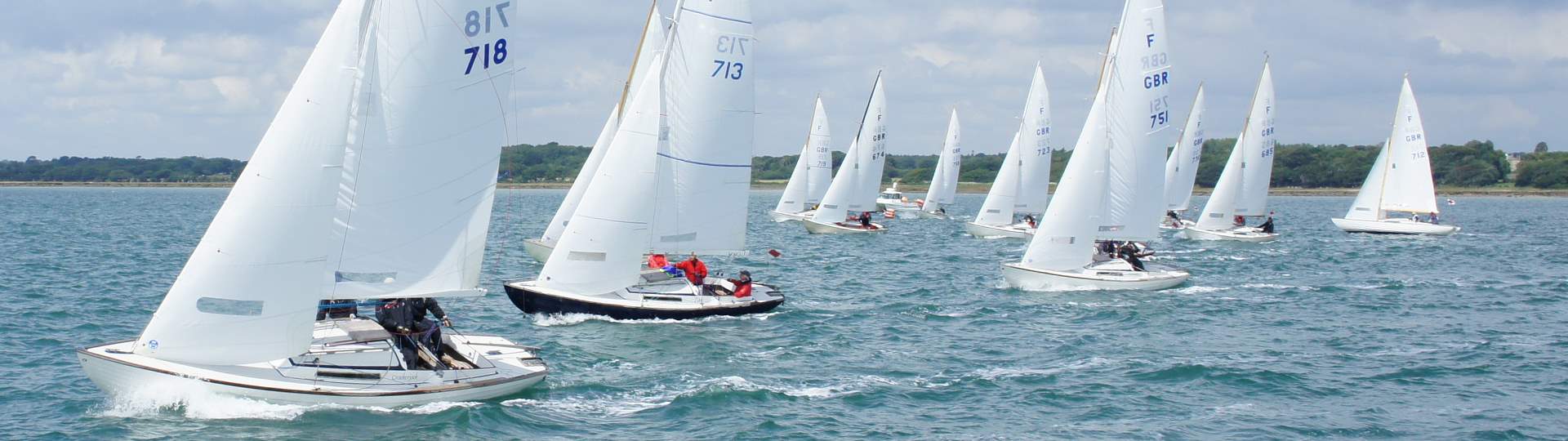 Folkboat Nationals Royal Lymington Yacht Club, Lymington, Hampshire