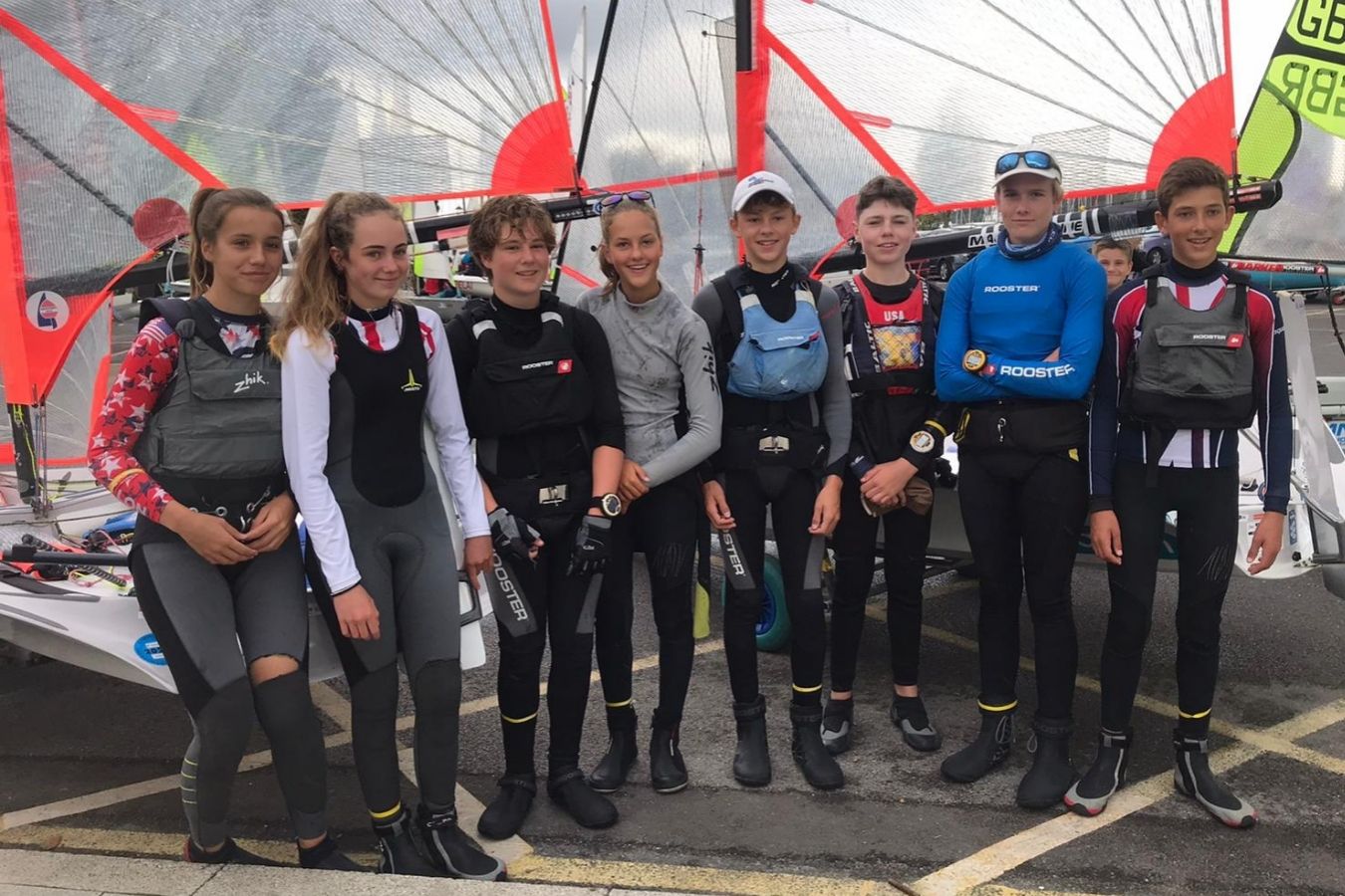 29er Dinghy Sailing at Royal Lymington Yacht Club Royal Lymington
