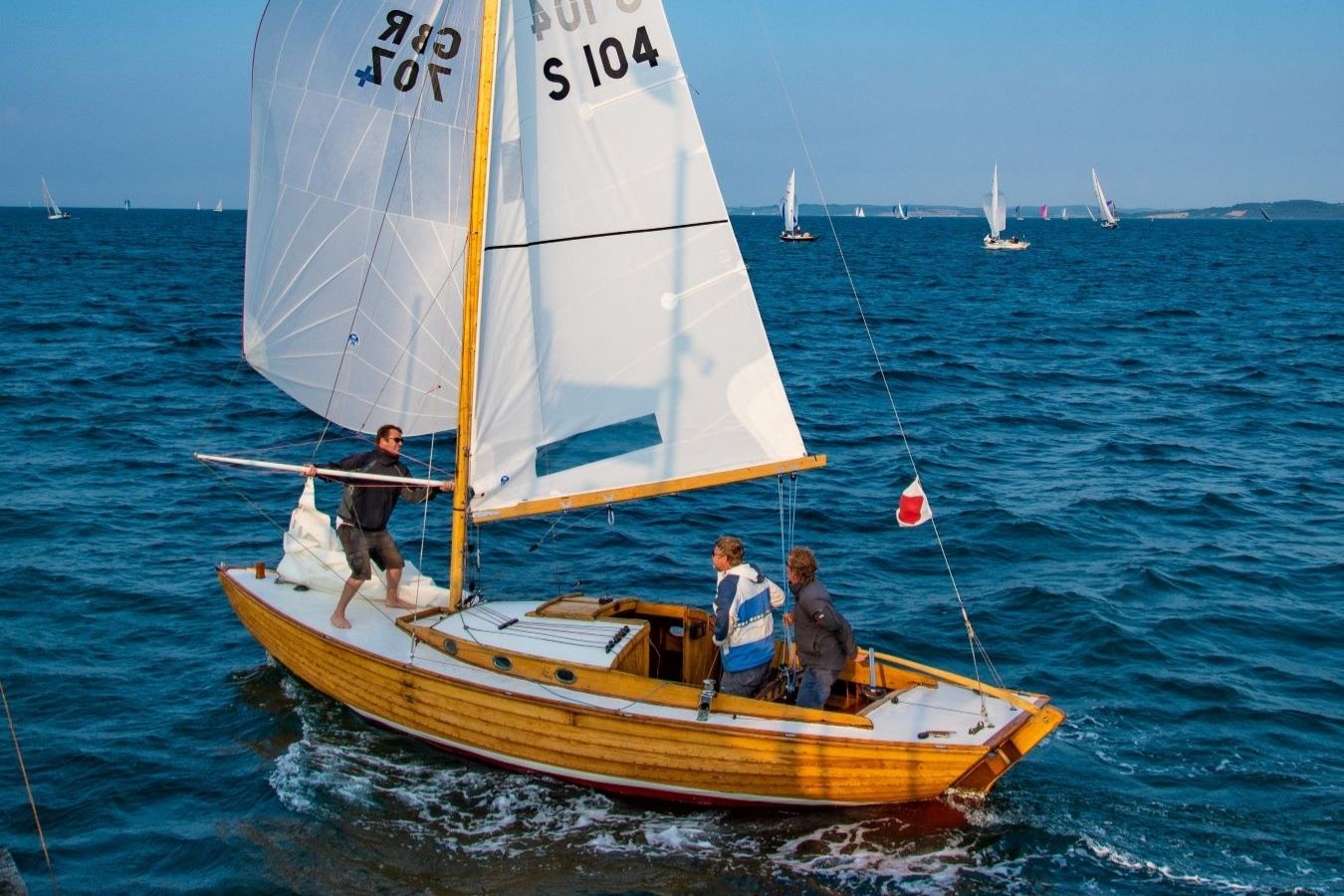 Nordic Folkboat Sailing at Royal Lymington Yacht Club Royal Lymington